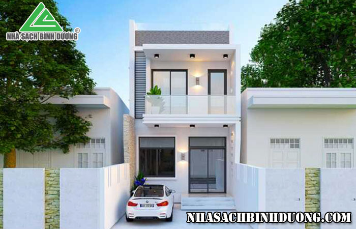 nhà 1 trệt 1 lầu